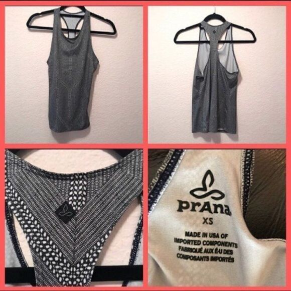 NWOT. Prana workout raceback tank top. - Picture 1 of 7